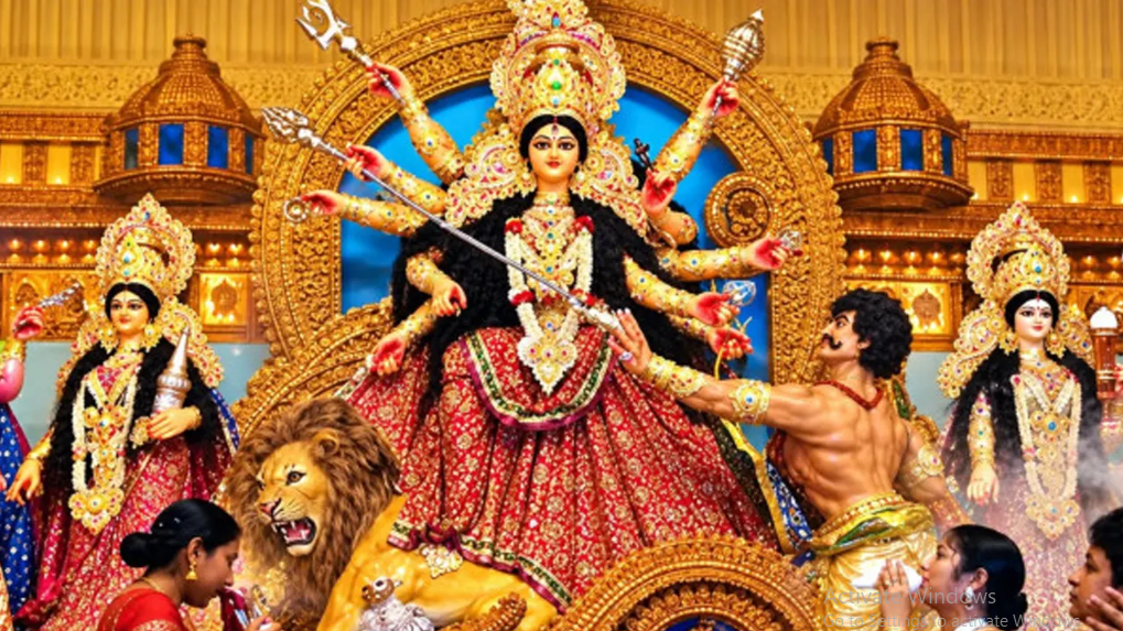 আজ বিজয়া দশমী, মণ্ডপে মণ্ডপে বিদায়ের সুর
